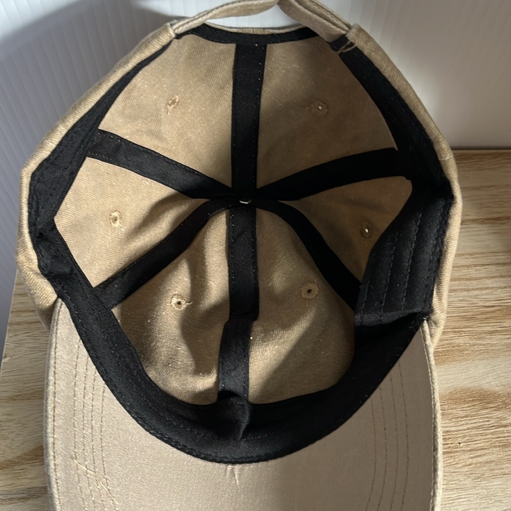 In My Defense I Was Left Unsupervised Khaki Baseball Cap - Picture 5 of 5